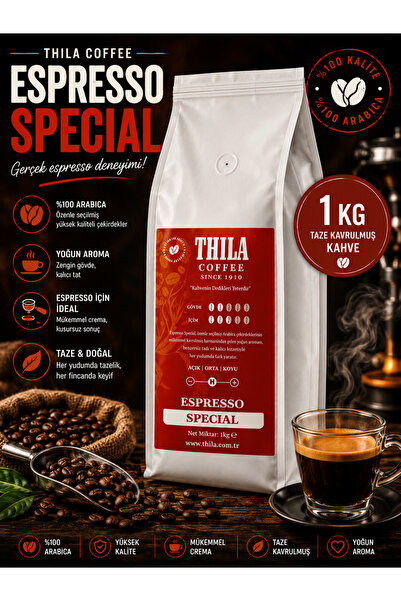 Thila Coffee Special Blend Espresso Kahve 1000 Gr.