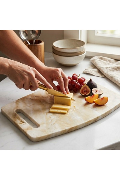 jumeax Athens Marble Cutting and Presentation Table