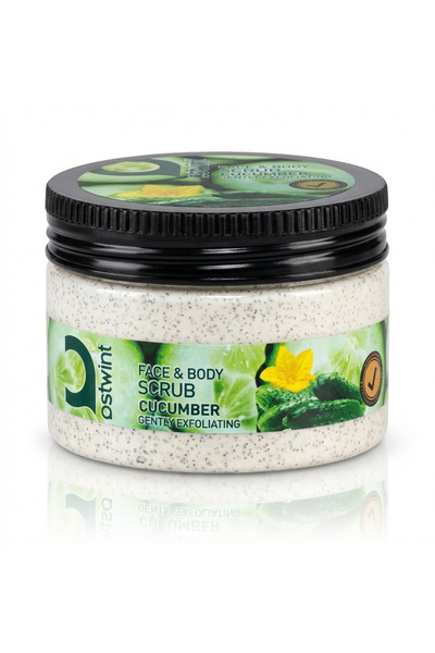 Ostwint Scrub exfoliant cu castravete pentru față și corp - 300ml