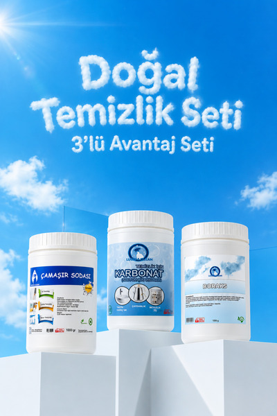 BADEX Lucida Clean Boraks Çamaşır Sodası Temizlik Karbonatı Avantajlı Temizli...