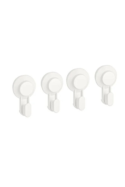 IKEA Vantuzlu Banyo Duvar Askısı 4 adet Plastik