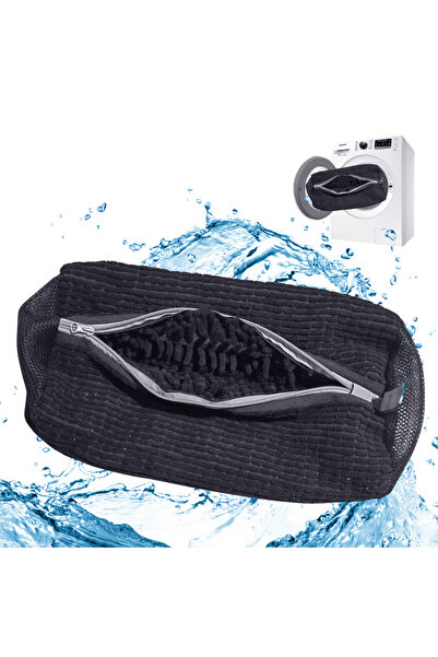HASEPE Sac Spalat Incaltaminte 39x19cm, Protectie Pantofi, Fibra Moale, Fermo...