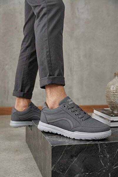 Ayakkabı Fuarı Elit ASYLD228 Erkek Klasik Sneaker Füme