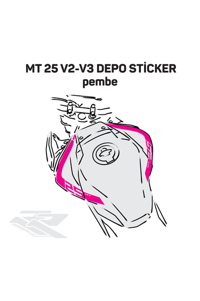RR Graphic YAMAHA MT 25 V1-V2 DEPO STİCKER