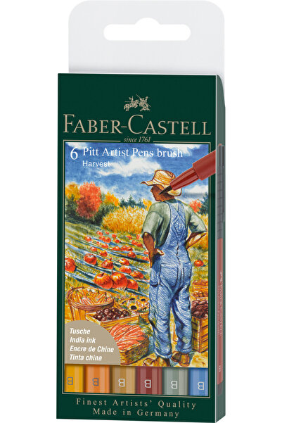 Faber Castell Set Pitt Artist Pix 6 Buc Culori Toamna 2022 Faber-Castell