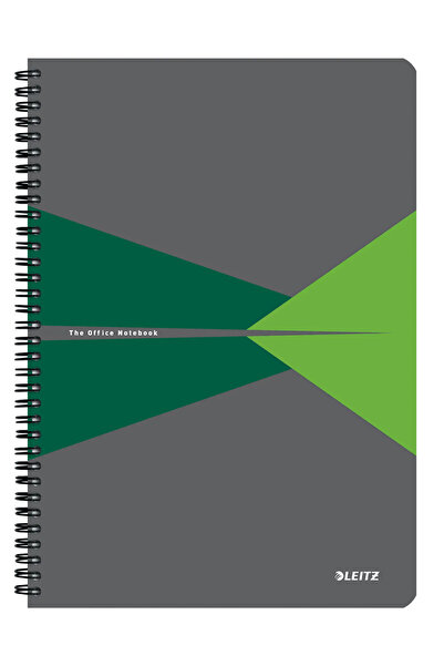 Leitz Caiet de birou SPIRA A5 DICTANDO Verde