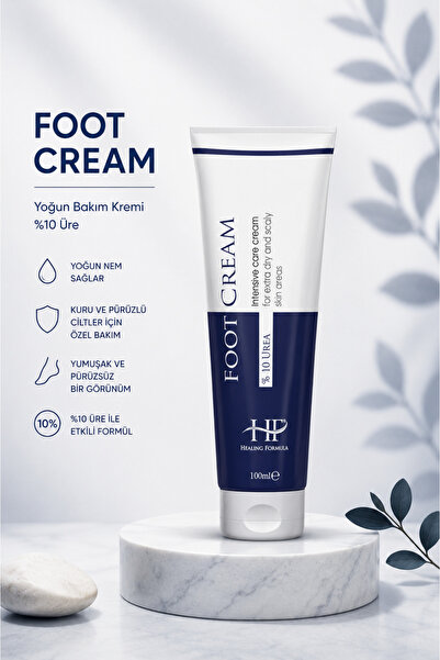 HF HEALING FORMULA Ayak Bakım Kremi %10 Urea 100ml