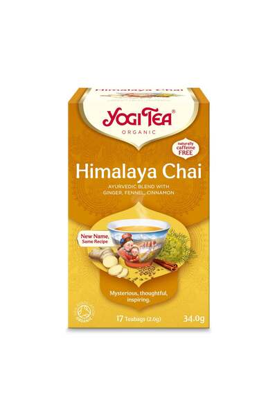 Yogi Tea Ceai organic din Himalaya, 17 pliculețe de ceai, 34g