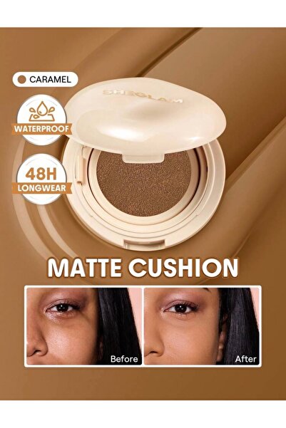 SHEGLAM Lock & Go Uzun Süre Kalıcı Krem Fondöten –CARAMEL