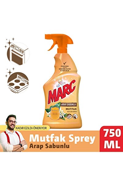 Marc Marka: Arap Sabunlu Mutfak Spreyi 750 Ml Kategori: Diğer Ev Temizlik Ger...