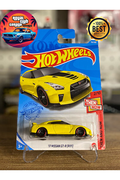 HOT WHEELS 17 NISSAN GT-R (R35) - UZUN KART - 1/64