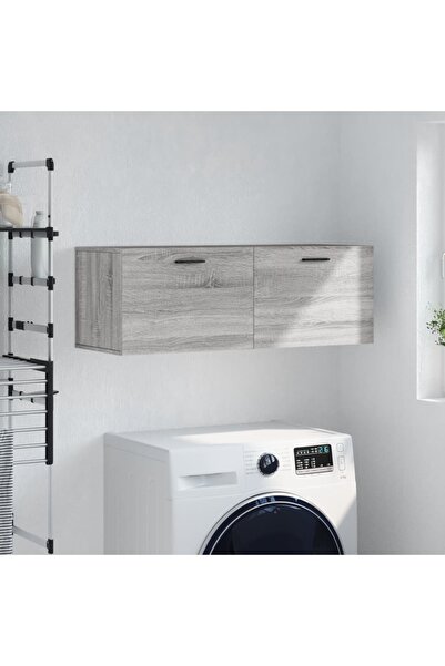 Concept Dulap de perete, gri sonoma, 100x36,5x35 cm, lemn prelucrat