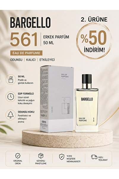 Bargello ERKEK PARFÜM 561 FRESH 50 ML EDP 8691841304531