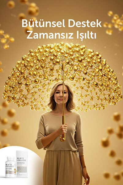 MFM NUTRACEUTICALS MFM Beauty Cera SNH Seramid, Bitki Ekstreleri ve Koenzim Q10 içeren Kapsül