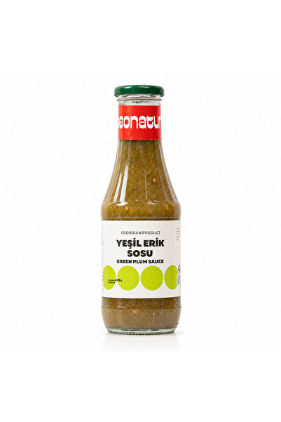 GEONATURA YEŞİL ERİK SOSU 530GR CAM ŞİŞE 1X4 ADET