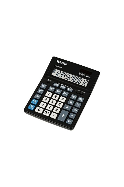ELEVEN Calculator de birou cu 12 cifre, 205 x 155 x 35 mm, Eleven CDB1201-BK
