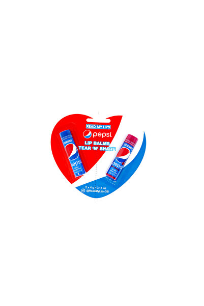 read my lips Pepsi BFF Lip Balm Top Bottom Set – Duo Novelty Moisturizing Col...