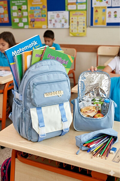 CANLOOR Waddell Licensed Twill Fabric Niss Model School Backpack, Thermal Lun...