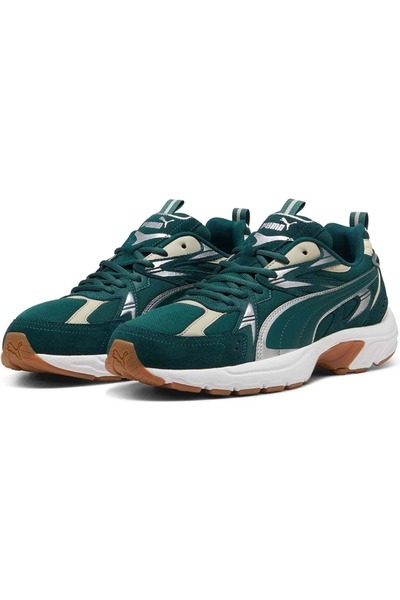 Puma Milenio Tech Suede 393489 Unisex Koşu Ayakkabısı YEŞİL