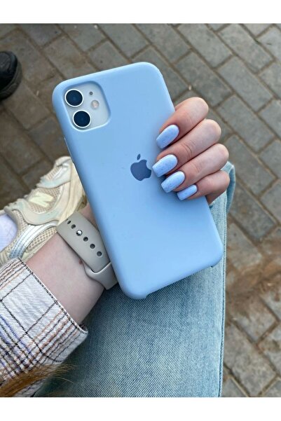 viyanc iPhone 11 Uyumlu Silikon İçi Kadife Lansman Telefon Kılıfı