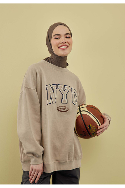 Freshscarfs Athletic Hijab Tozlu Kahve