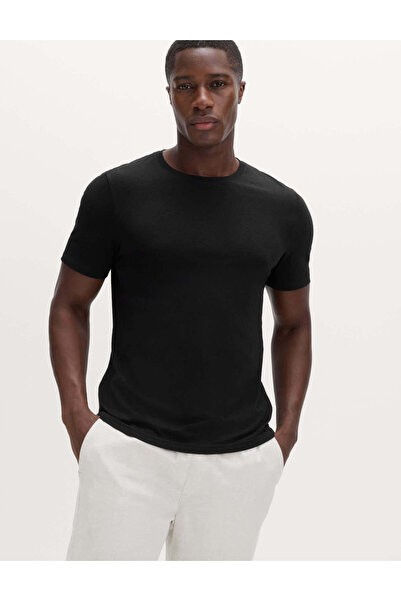Marks & Spencer Saf Pamuklu Kısa Kollu T-Shirt