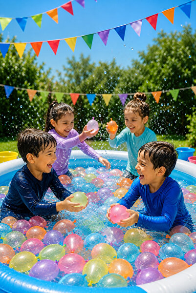 Parti dolabı 100 Adet Su Balonu Renkli