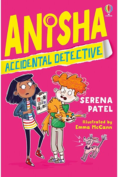 Usborne Carte pentru copii, Usborne, Anisha, Accidental Detective, 7+ ani