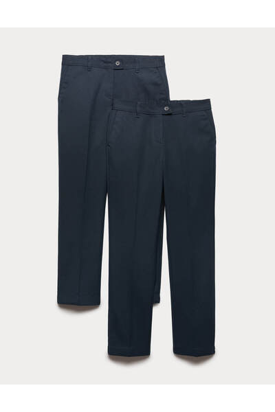 Marks & Spencer 2'li Slim Paça Pantolon