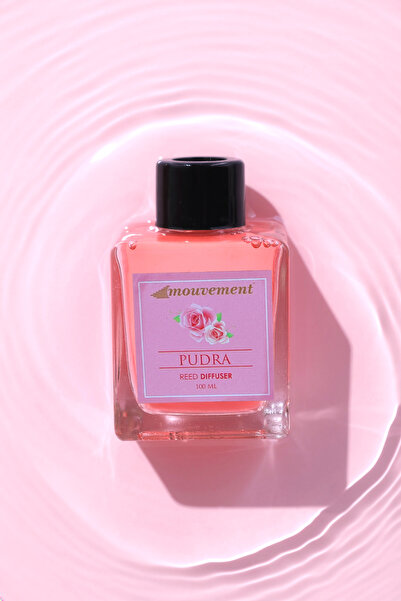MOUVEMENT Soft Pudra 100 ml Çubuklu Oda Kokusu Evinize Temiz ve Sıcak Bir Atmosfer Yaratın