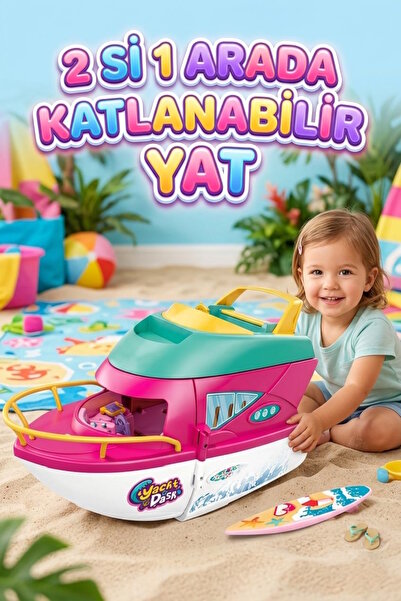 Tıfıl Toys 2’si 1 Arada Katlanabilir Açılabilir Ev-Yatlı Sörf Tahtalı ve Oyun...