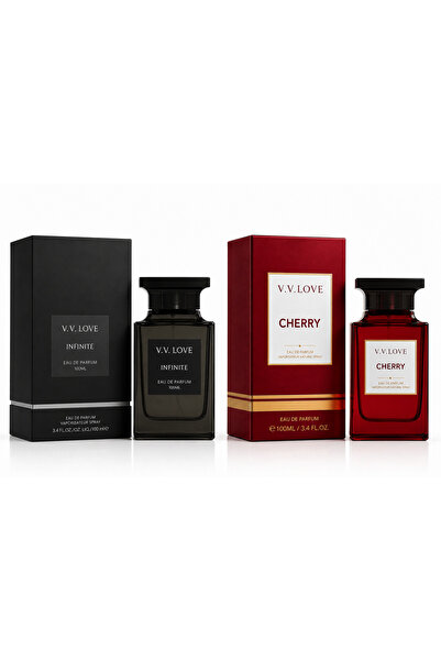 Lot of cherry, Oud wood Set de parfumuri pentru el și ea 2 x 100ML –Cherry si...