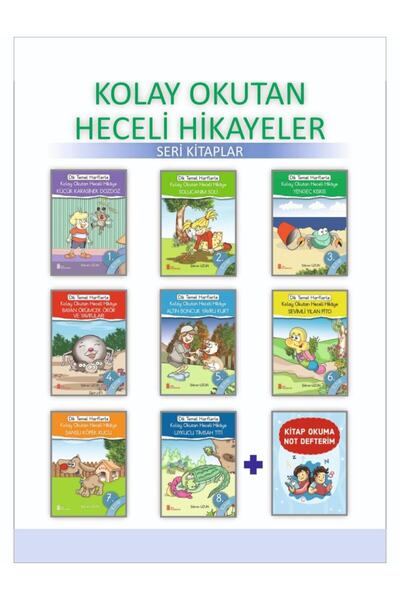 Ata Yayıncılık 1.sınıflar Için Kolay Okutan Heceli Hikaye Kitap Okuma Not Def...