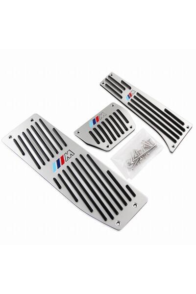 Genel Markalar AUTOGP Bmw f10 pedal seti takımı otomotik 3 parça ///M logolu ...