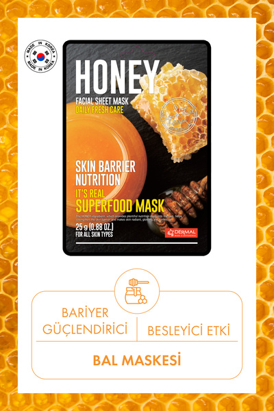 Dermal Barrier strengthening and nourishing honey mask 25 gr