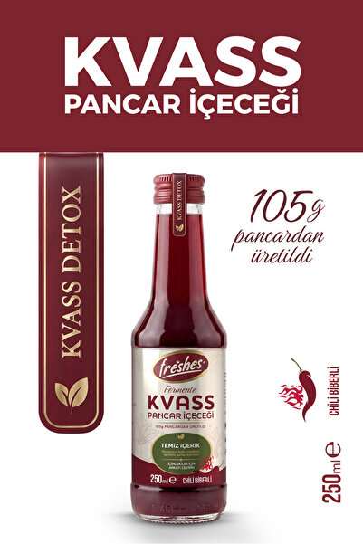 FRESHES KVASS ACILI FERMENTE PANCAR İÇECEĞİ 250 ML