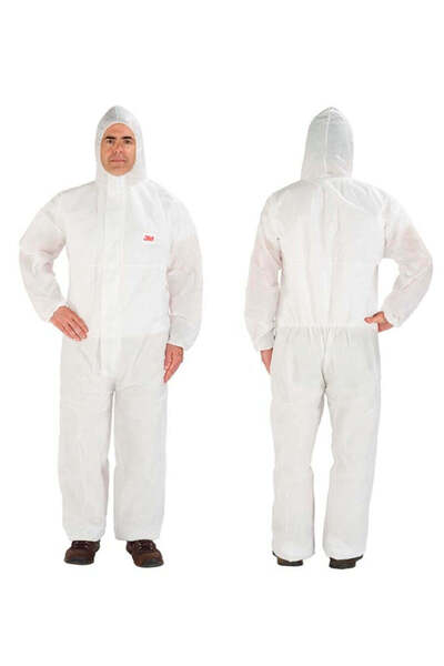 3M 4515 Salopetă albă pentru uz general (XXL)