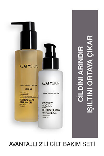 KEATY Cildi Yenileme ve Arındırma Seti | Arındırıcı Aydınlatıcı Peeling 30Ml ...