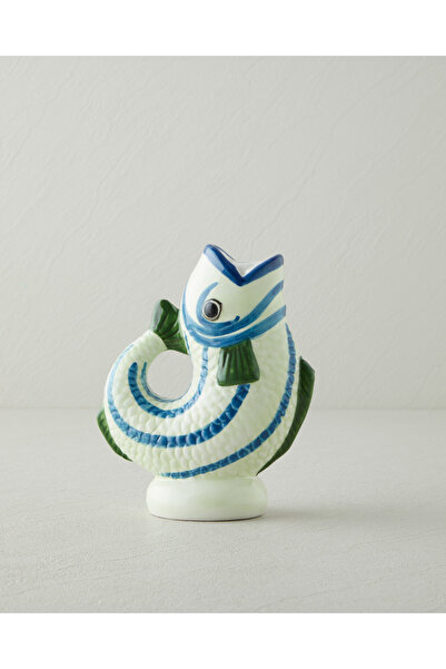 English Home Polly Seramik Dekoratif Obje 16 cm Mavi-yeşil