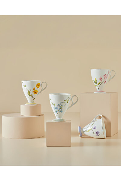 English Home Valentina New Bone China Kupa 300 ml Pembe