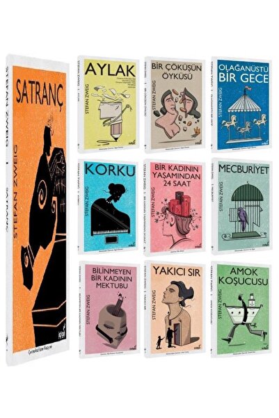 İndigo Kitap İndigo Stefan Zweig Seti 10 Kitap