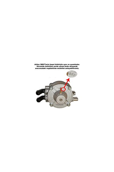 ATİKER Sr07-110 Kw Regülatör + 4 Sil Enjektör