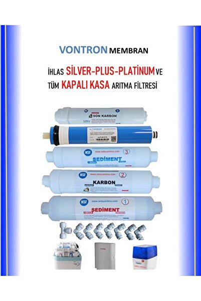 netsu arıtma -Vontronlu-ihlas Aura Cebilon Silver ve Tüm Kapalı Kasa Su Arıtm...