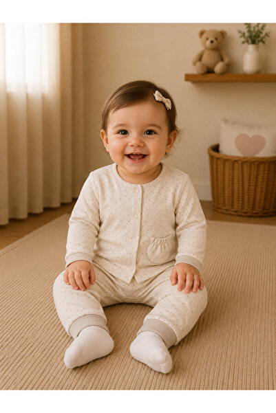 andywawa Baby Set Beige