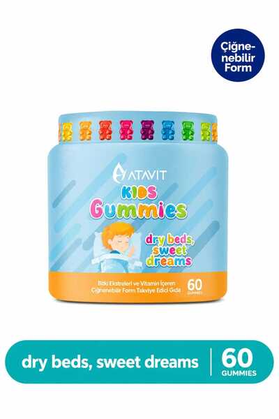 Atavit KİDS DRY BEDS SWEET GUMMIES 60 ADET