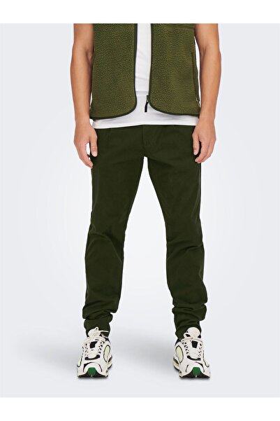 Only & Sons Onscam Chino Pk 6775 Muške zelene pantalone - 22016775