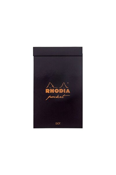 Rhodia Blocnotes grafic de buzunar, 7,5 x 12 cm, 40 de pagini
