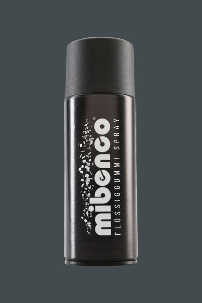 PLASTİDİP mibenco Sökülebilir Sıvı Folyo Kaplama Spreyi Mat Demir Gri 400 ml