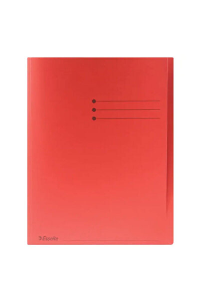 Esselte Cardboard file red closed envelope
