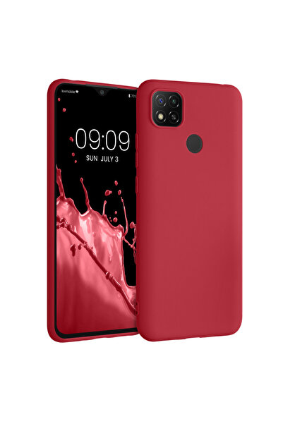 KWmobile Θήκη για Xiaomi Redmi 9C, Σιλικόνη, Κόκκινη, 52850.229,